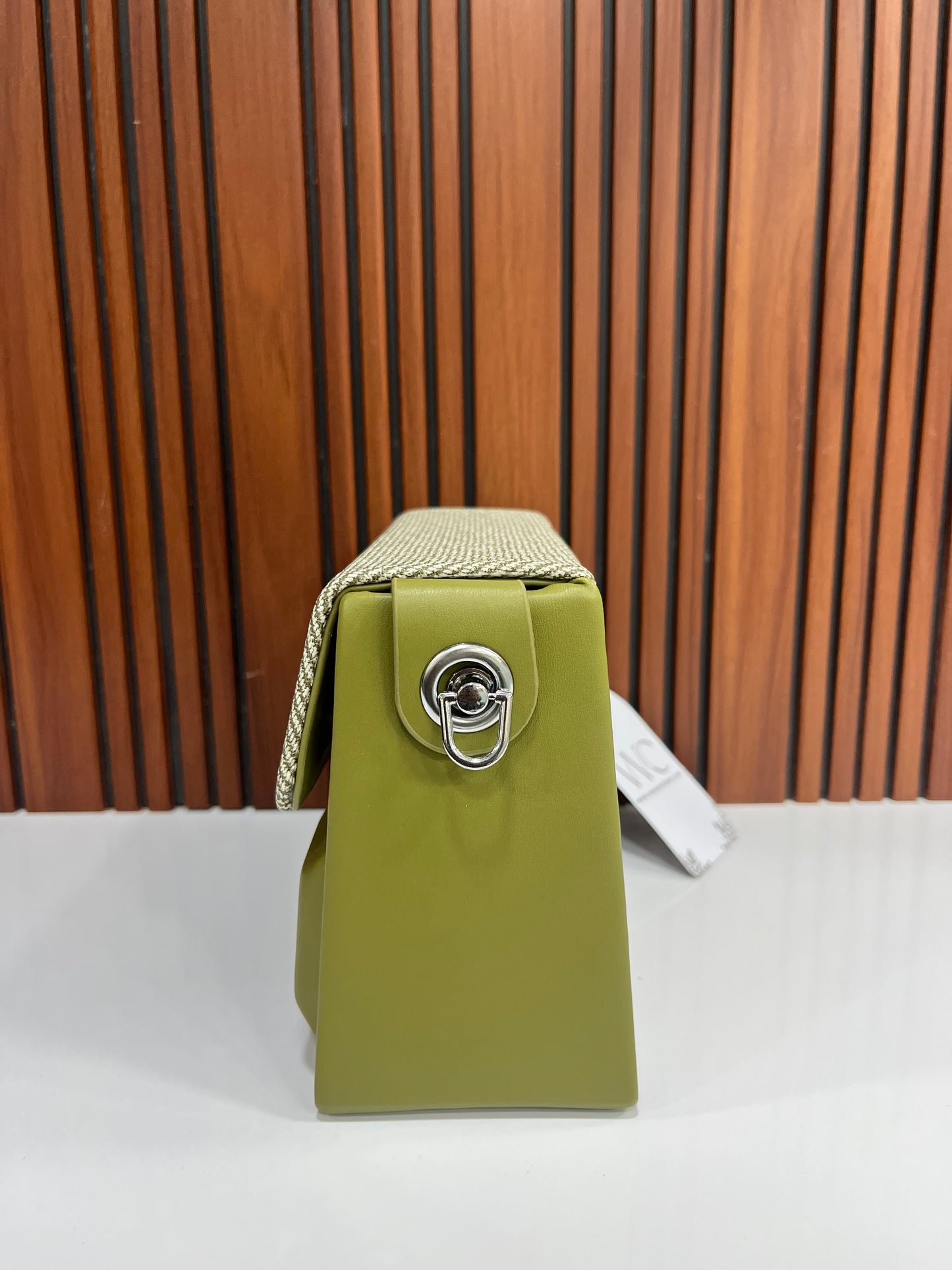 Weave Closet Structured flap women Sling bag