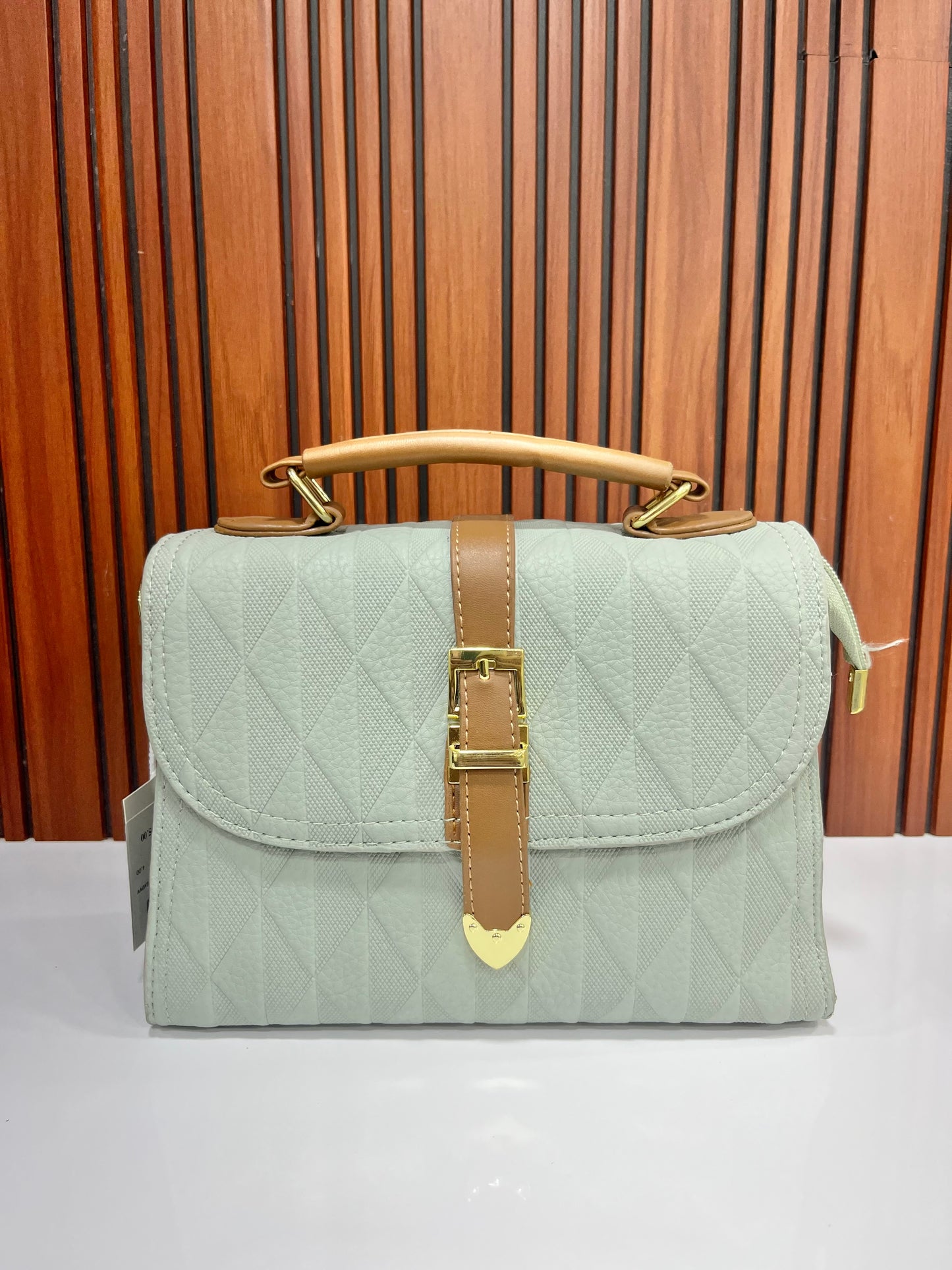 Mint Muse Quilted Handbag