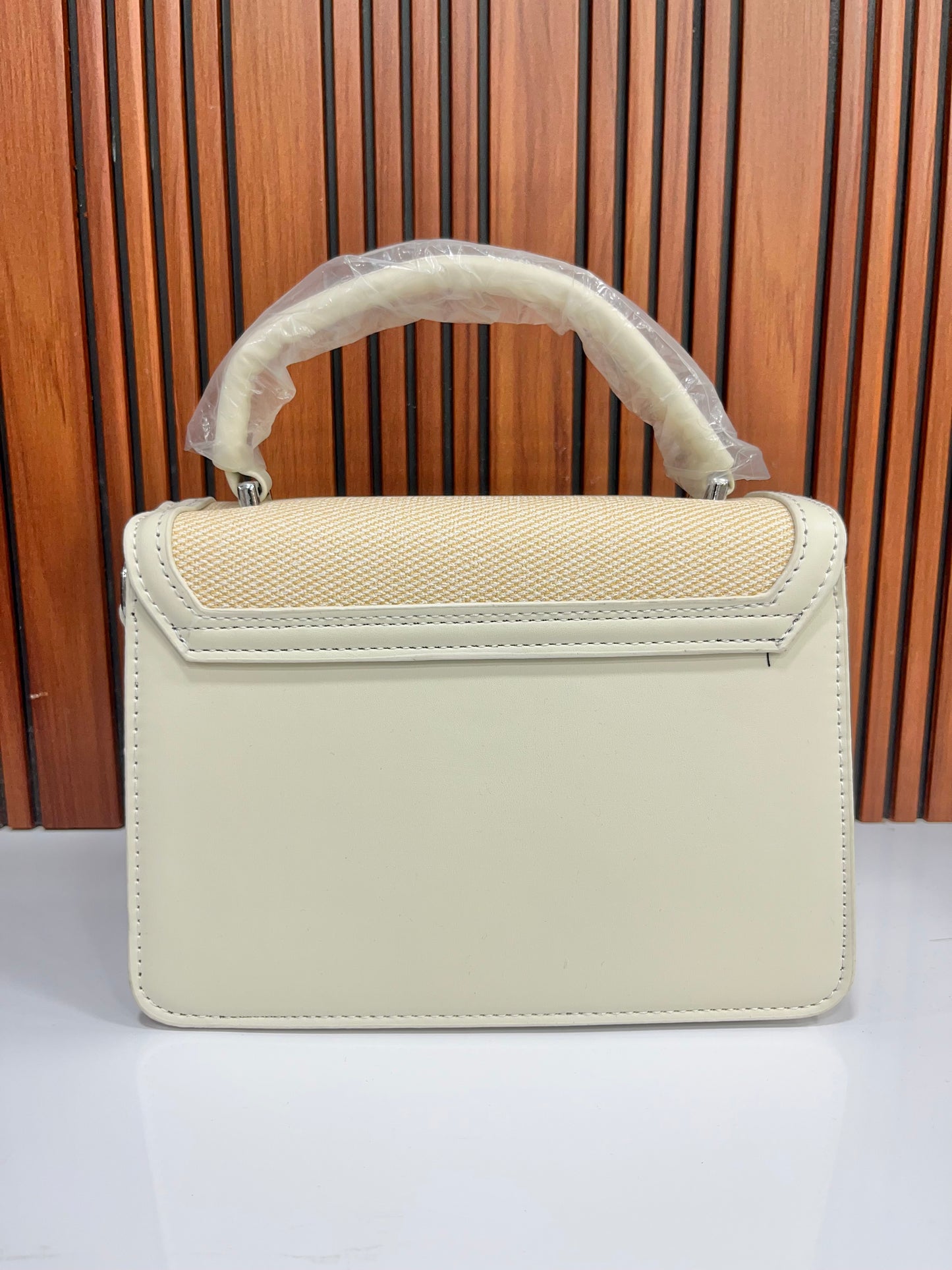 Weave Closet Textured Sling Bag