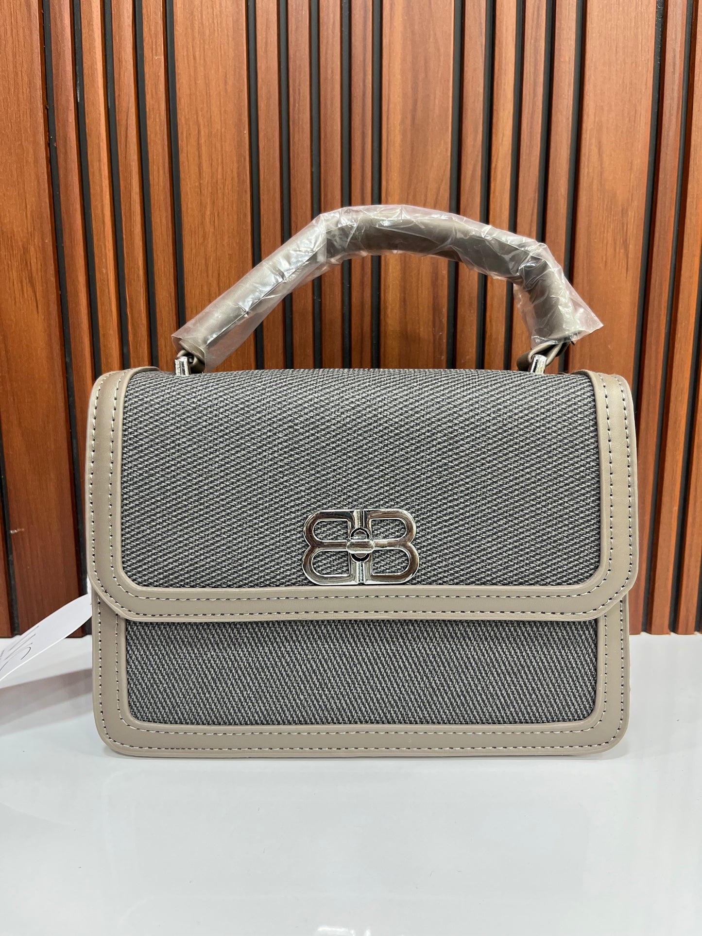 Weave Closet Textured Sling Bag