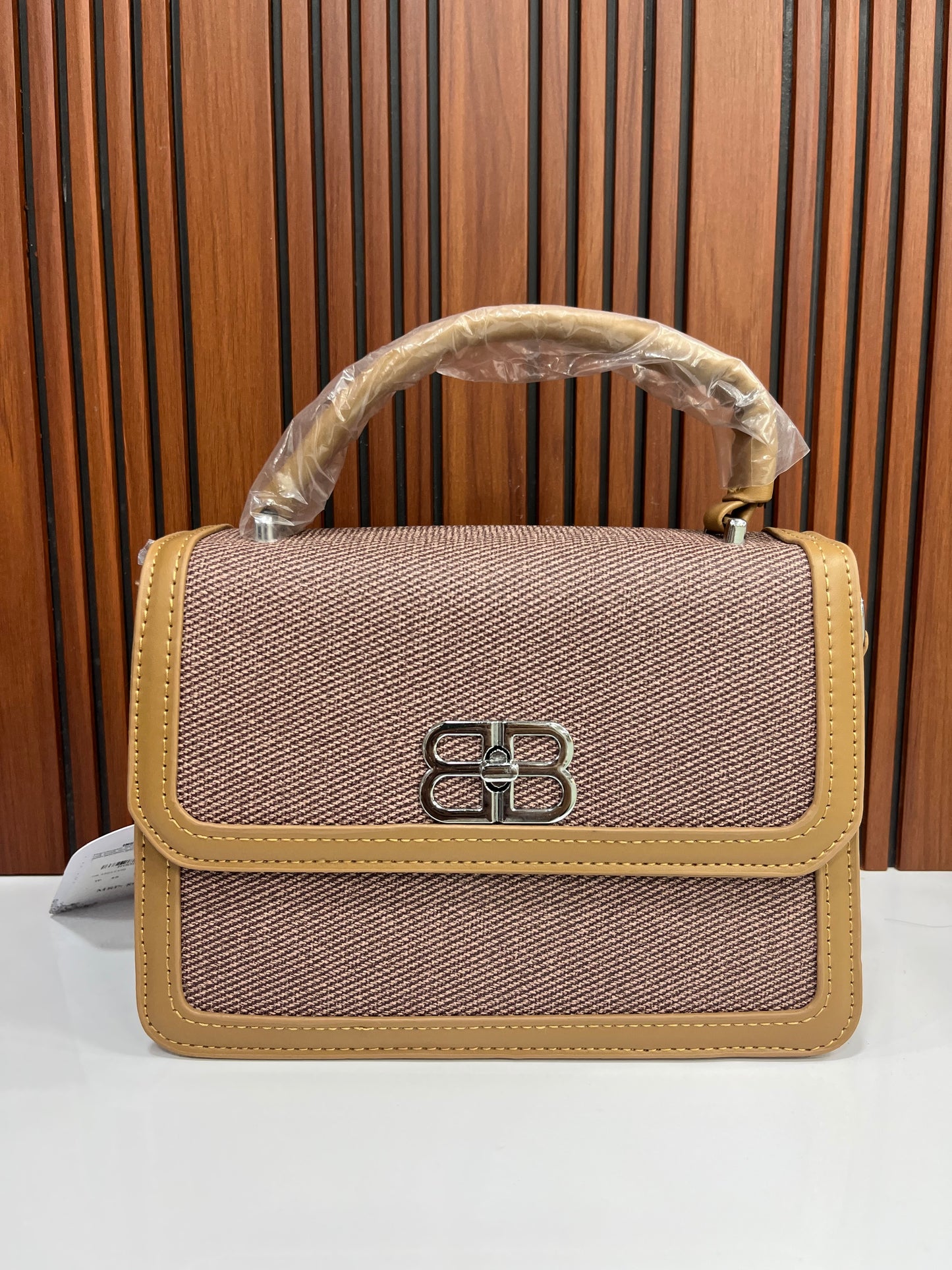 Weave Closet Textured Sling Bag