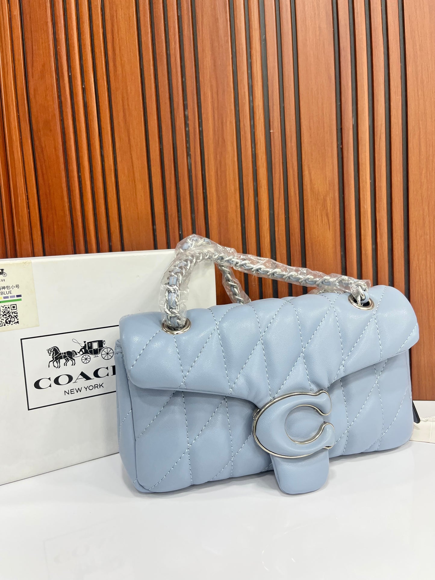 Coach (FC) Quilted Soft Leather Tabby Shoulder Bag