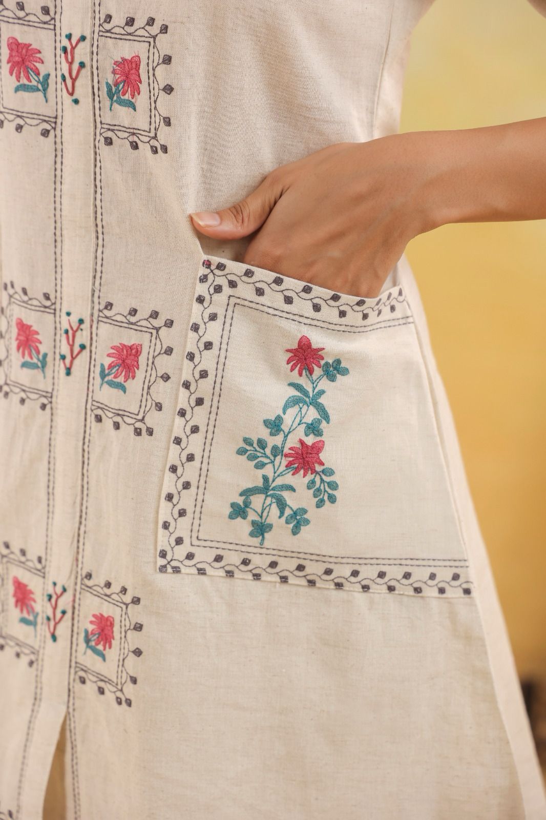 Gulzaar Floral Embroidered Coord Set