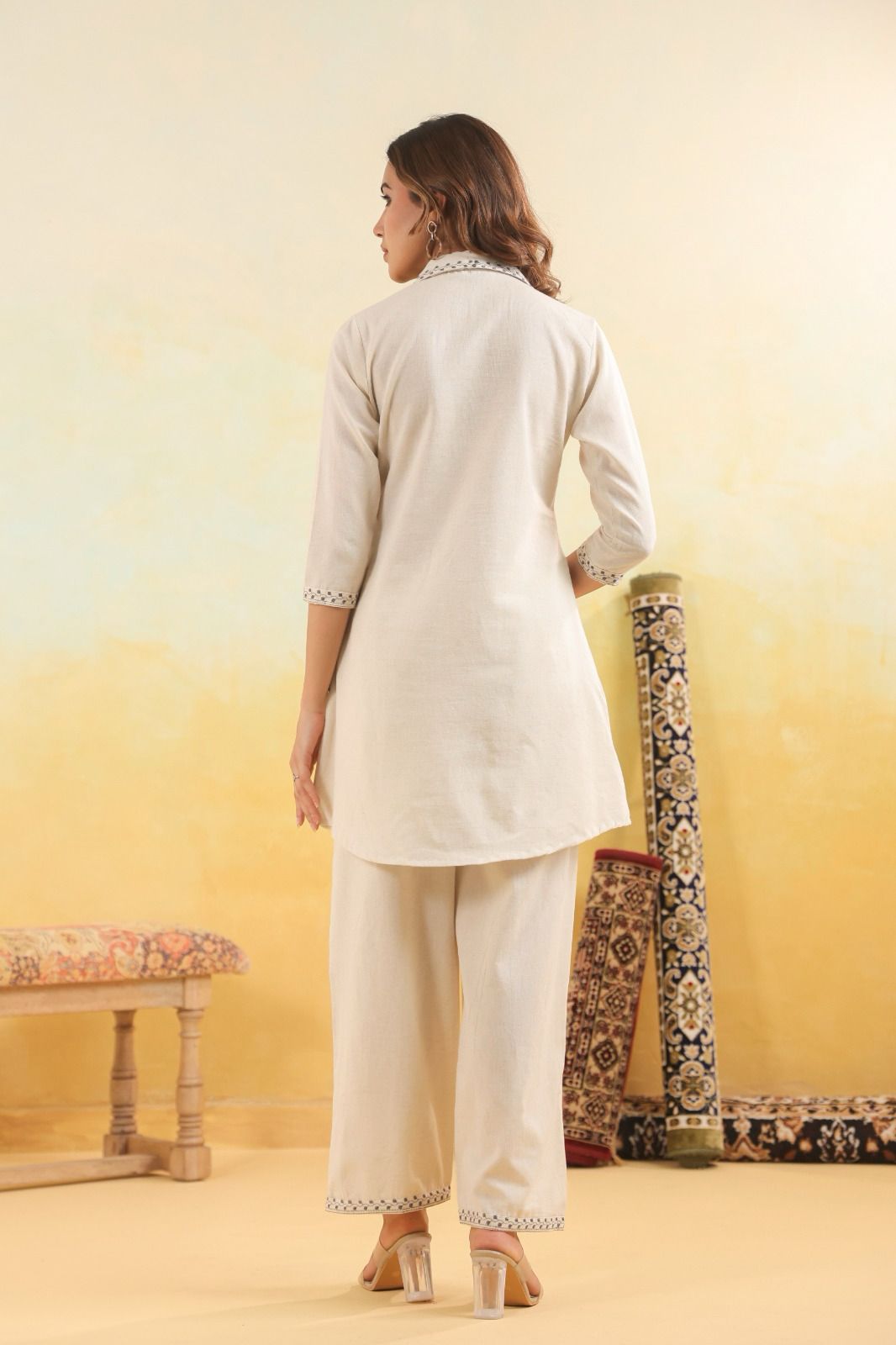 Gulzaar Floral Embroidered Coord Set
