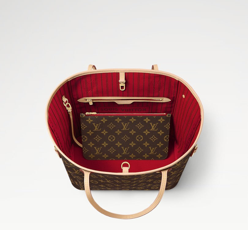 Louis Vuitton Neverfull MM Monogram Tote Bag (FC)