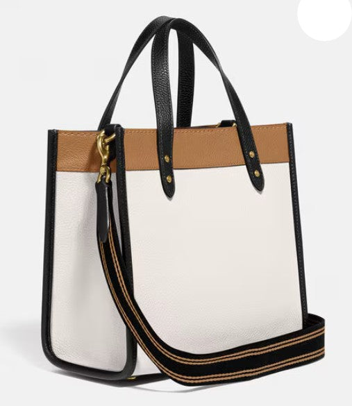 Coach (FC) Leatherware Mini Tote – Colorblock Edition