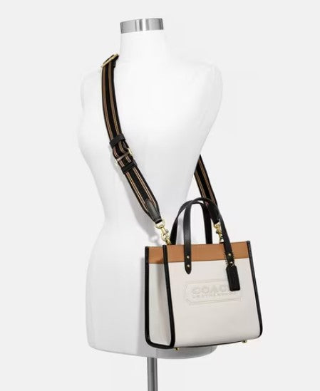 Coach (FC) Leatherware Mini Tote – Colorblock Edition