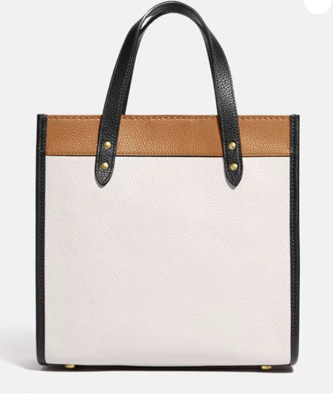 Coach (FC) Leatherware Mini Tote – Colorblock Edition