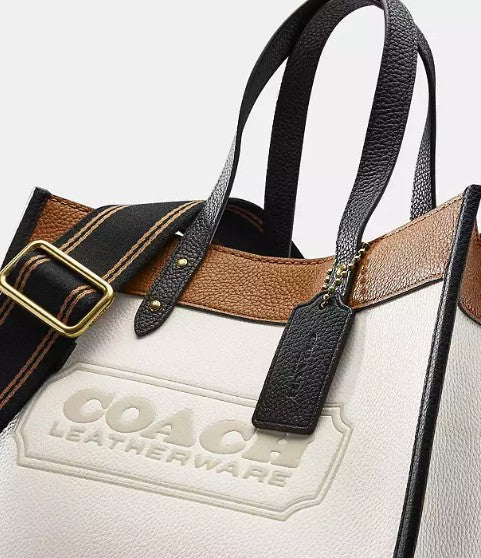 Coach (FC) Leatherware Mini Tote – Colorblock Edition