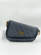GUESS Signature Crossbody Bag – Midnight Monogram | Gold Logo & Dual Straps