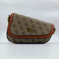 GUESS Signature Crossbody Bag – Midnight Monogram | Gold Logo & Dual Straps
