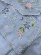 VFS Burberry Multi Embroidery Women Unstitch Suit