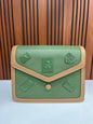 Weave Closet Premium Faux Leather Envelope Crossbody Bag