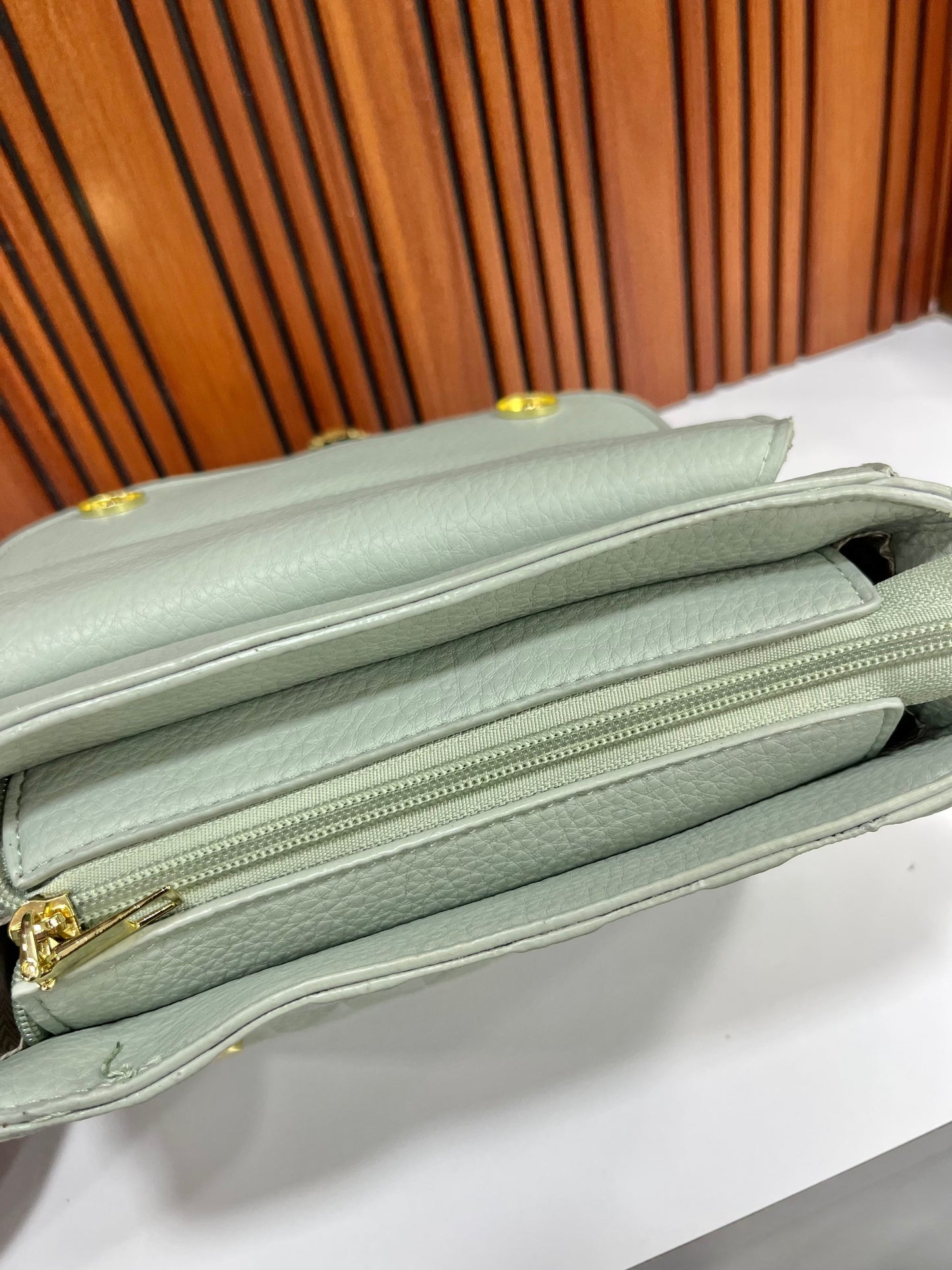 Mint Muse Quilted Handbag