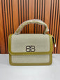 Weave Closet Textured Sling Bag