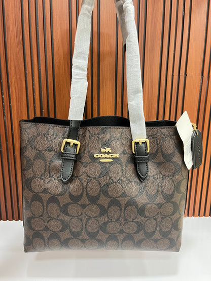 Coach (FC) Signature Canvas Medium Size Tote Bag