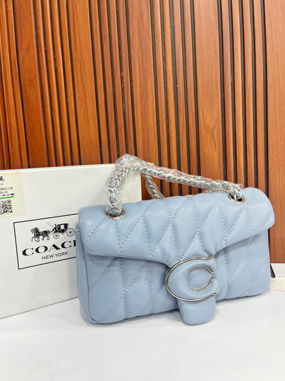 Coach (FC) Quilted Soft Leather Tabby Shoulder Bag