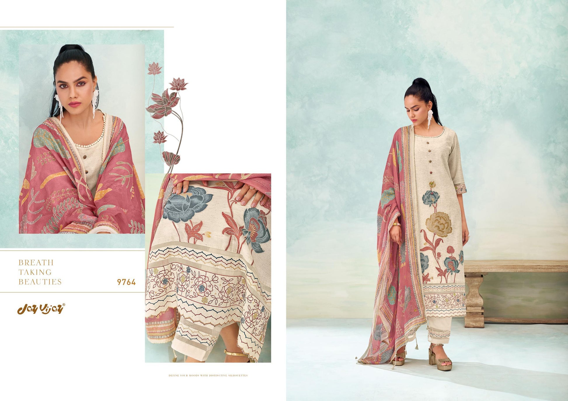 women Cotton Unstitch Suit